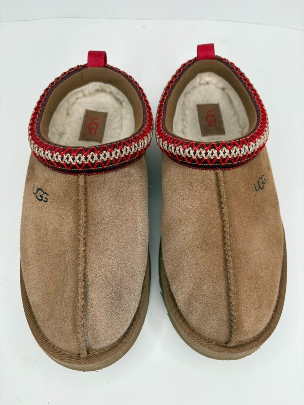 Ugg Tazz II Platform Slipper – Chestnut – Kids Size 4 - Picture 6 of 11